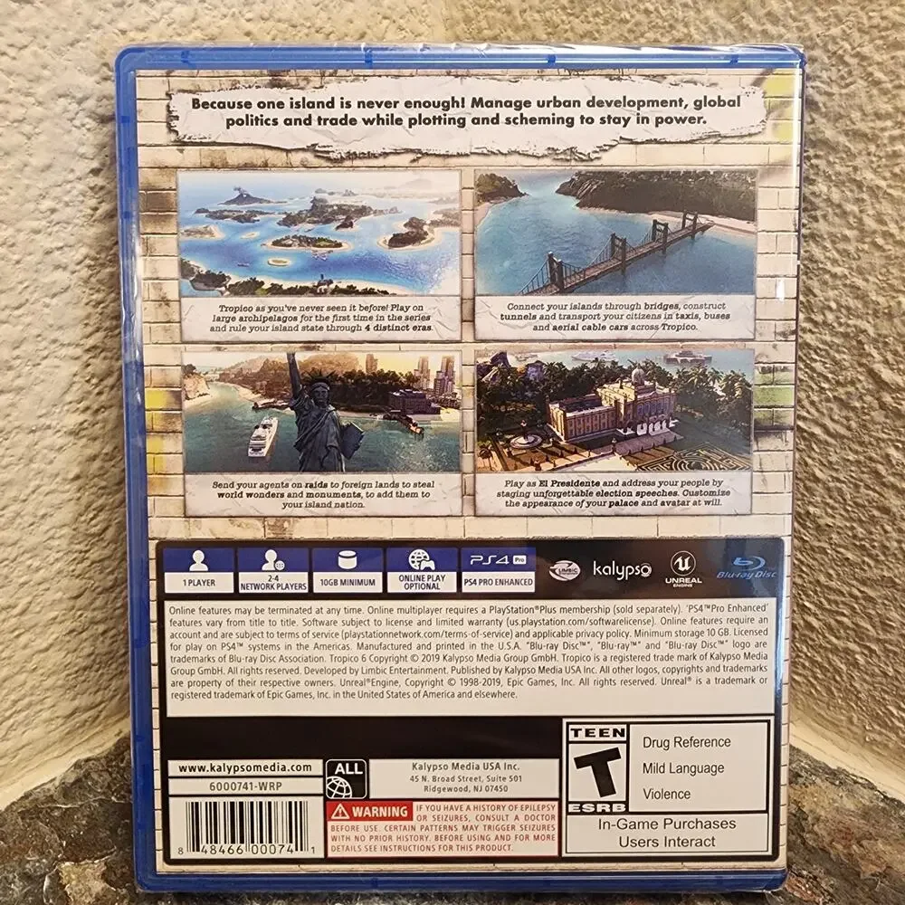 Game - Tropico 6 [El Prez Edition] (NEW) - PS4